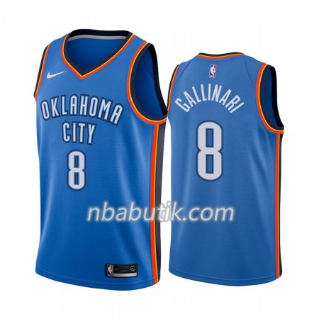 NBA Mænd Trøje Oklahoma City Thunder Danilo Gallinari 8 Nike 2019-20 Icon Edition Swingman